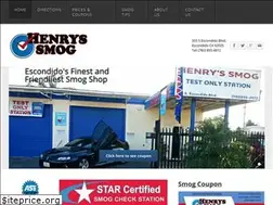 Sites similar to henryssmog.com