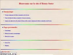 Sites similar to henrysuter.ch