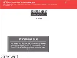 Sites similar to henrytile.com