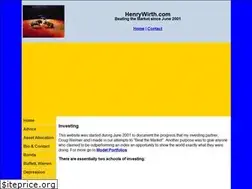 Sites similar to henrywirth.com