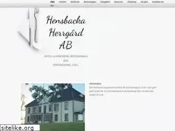 Sites similar to hensbacka.com