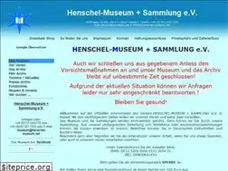 Sites similar to henschel-museum.net