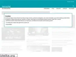 Sites similar to henschel-schauspiel.de