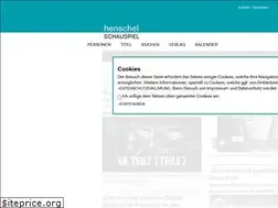 Sites similar to henschel-theater.de