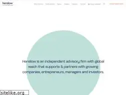 Sites similar to henslow.com