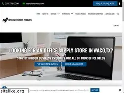 Sites similar to hensonbusinessproducts.com
