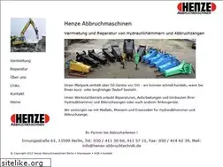 Sites similar to henze-abbruchtechnik.de