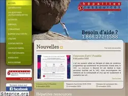 Sites similar to hepatitesressources.com