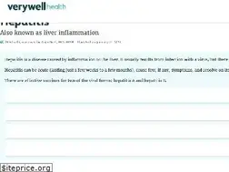Sites similar to hepatitis.about.com