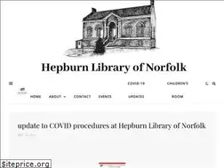 Sites similar to hepburnlibraryofnorfolk.org