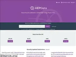 Sites similar to hepdata.net