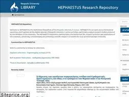 Sites similar to hephaestus.nup.ac.cy
