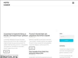 Sites similar to hepsihaber.de