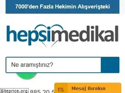 Sites similar to hepsimedikal.com.tr