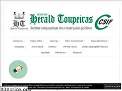 Sites similar to heraldtoupeiras.es