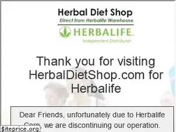 Sites similar to herbaldietshop.com
