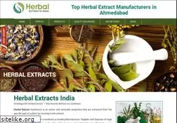 Sites similar to herbalextractsindia.com