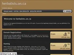 Sites similar to herbalists.on.ca