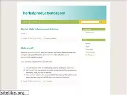 Sites similar to herbalproductsatozcom.wordpress.com