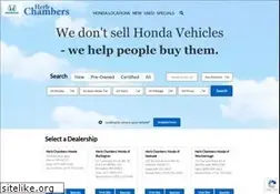 Sites similar to herbchambershonda.com