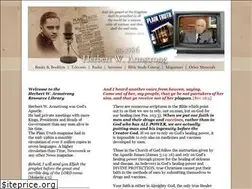 Sites similar to herbert-w-armstrong.com