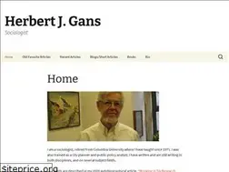 Sites similar to herbertgans.org