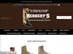 Sites similar to herbertsboots.com