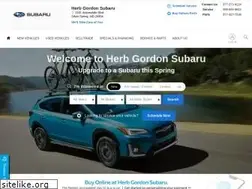 Sites similar to herbgordonsubaru.com