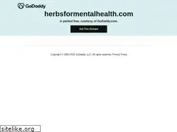 Sites similar to herbsformentalhealth.com