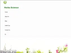 Sites similar to herbsscience.com
