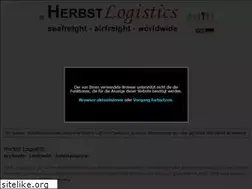 Sites similar to herbst-logistics.de