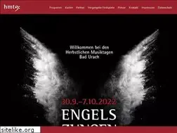 Sites similar to herbstliche-musiktage.de
