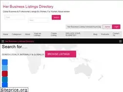 Sites similar to herbusinesslistings.com