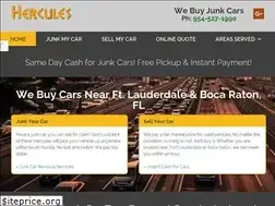Sites similar to herculesbuysjunkcars.com