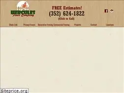 Sites similar to herculesfencecompanyocala.com