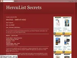Sites similar to herculistsecretsss.blogspot.com
