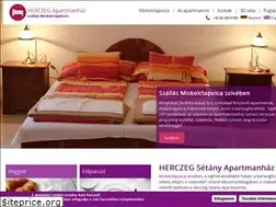 Sites similar to herczegapartman.hu