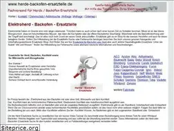 Sites similar to herde-backofen-ersatzteile.de
