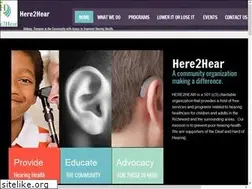 Sites similar to here2hear.org
