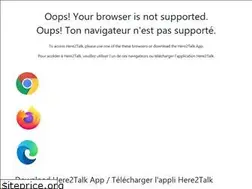 Sites similar to here2talk.ca