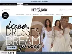 Sites similar to hereandnowbridal.com