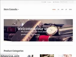 Sites similar to herecanada.com