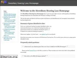 Sites similar to hereditaryhearingloss.org