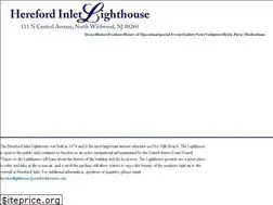 Sites similar to herefordinletlighthouse.com
