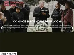 Sites similar to herenciasperu.com