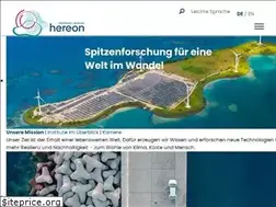 Sites similar to hereon.de