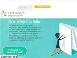 Sites similar to heretohelp.ca
