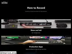 Sites similar to heretorecord.com