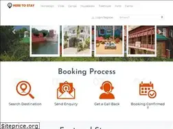 Sites similar to heretostay.in