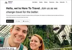 Sites similar to heretotravel.com